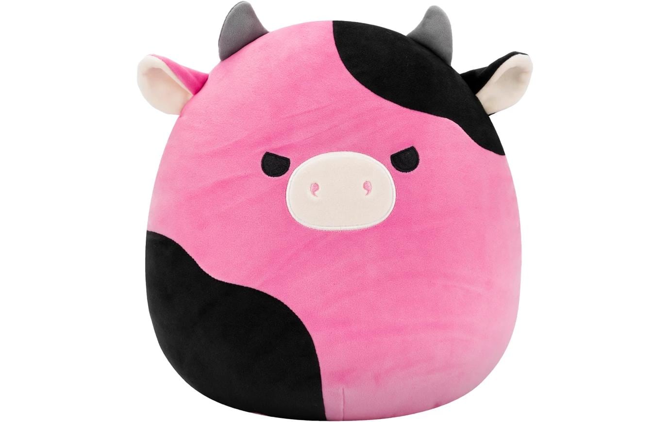 Squishmallows Kuh 30cm schwarz-pink