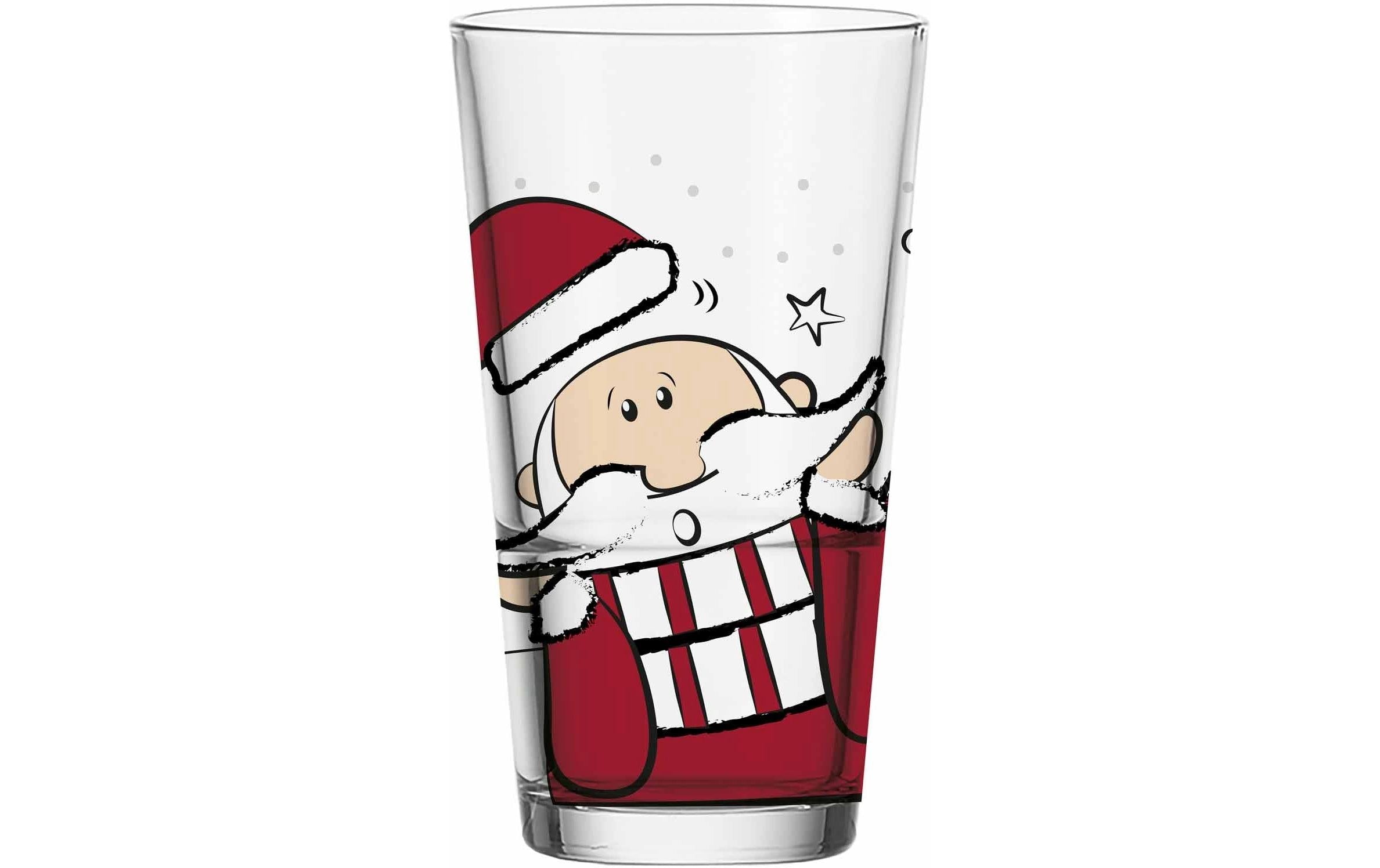 Leonardo Becher Weihnachtsmann Silenzio 6 Stk. LD Becher 330ml, D:8cm, H:13cm