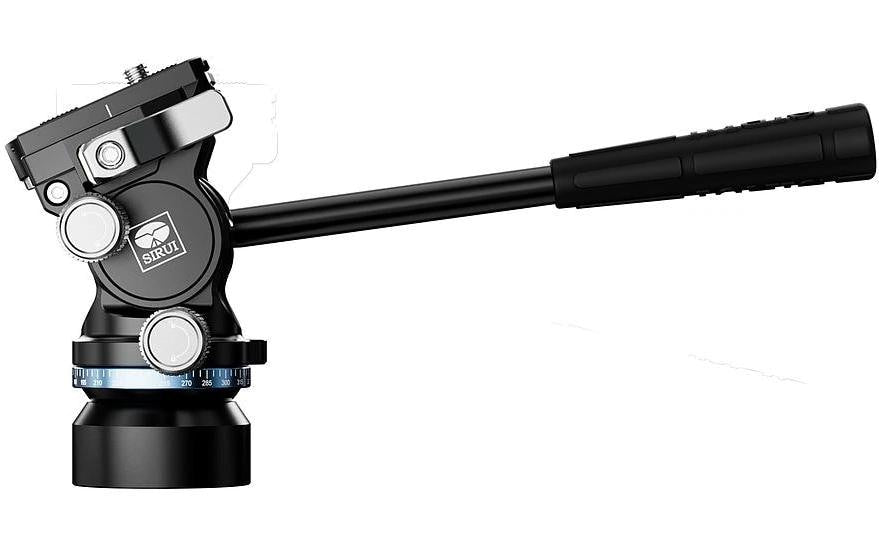 Sirui KV-10 Mini-Fluid-Videoneigekopf mit Arca Swiss Quick Release