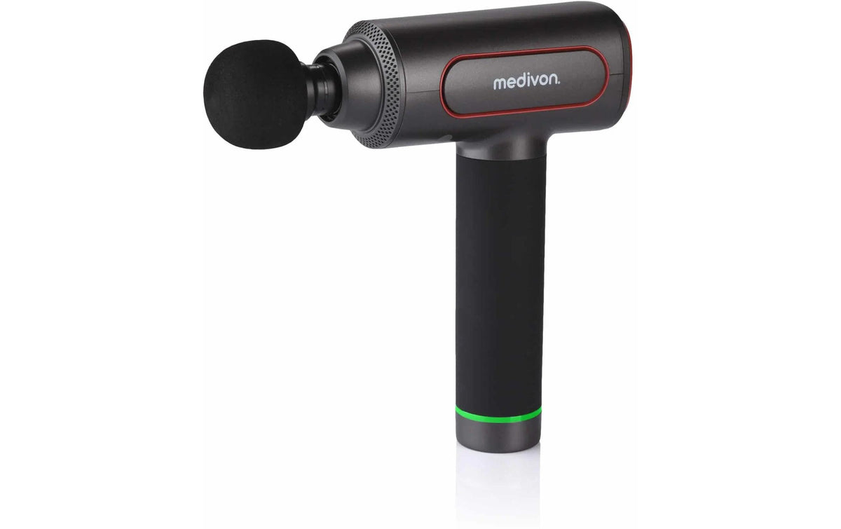 Medivon Massage Gun Pro x2 mit 6 Aufsätzen und Aufbewahrungsbox