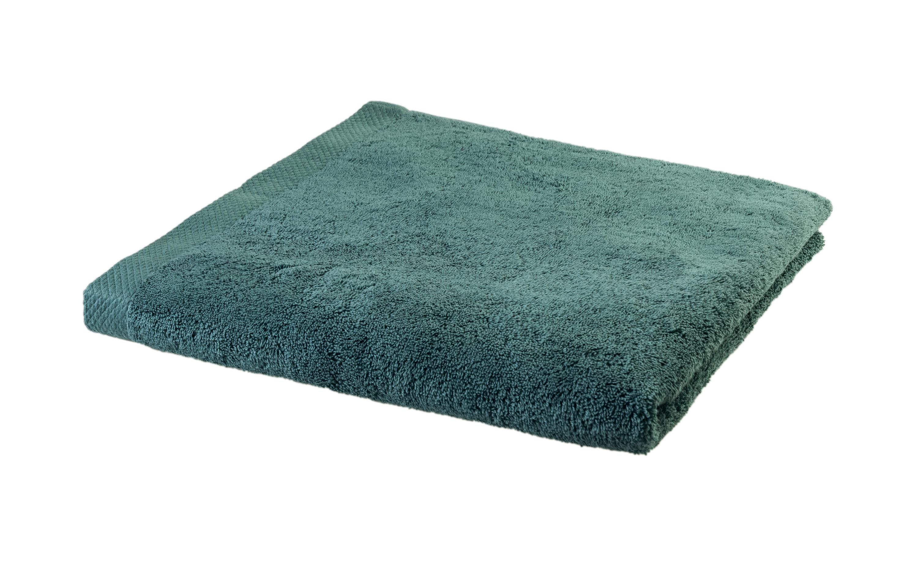 COCON Duschtuch 70x140 cm, eukalyptus 100% Baumwolle, 550g/m2, made in Portugal