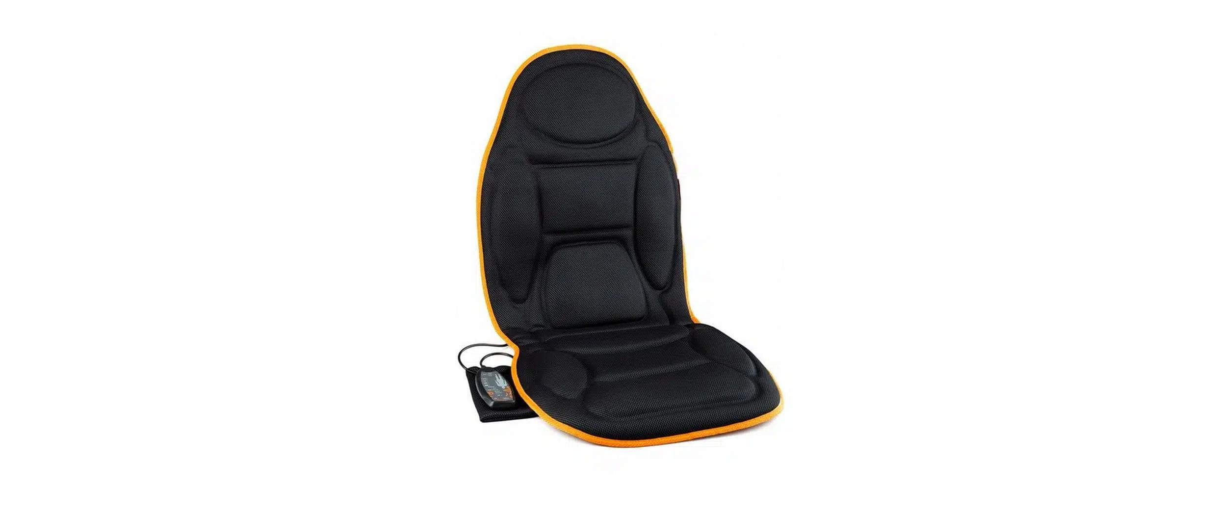 Medivon Massage-Sitzauflage Cosy Mesh Black 5 Modi in 4 Massagezonen