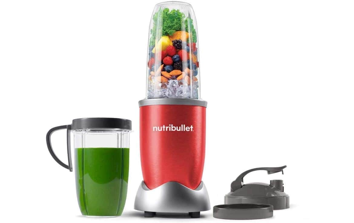 Nutribullet Pro Matt Red NB907MAR 7-teilig