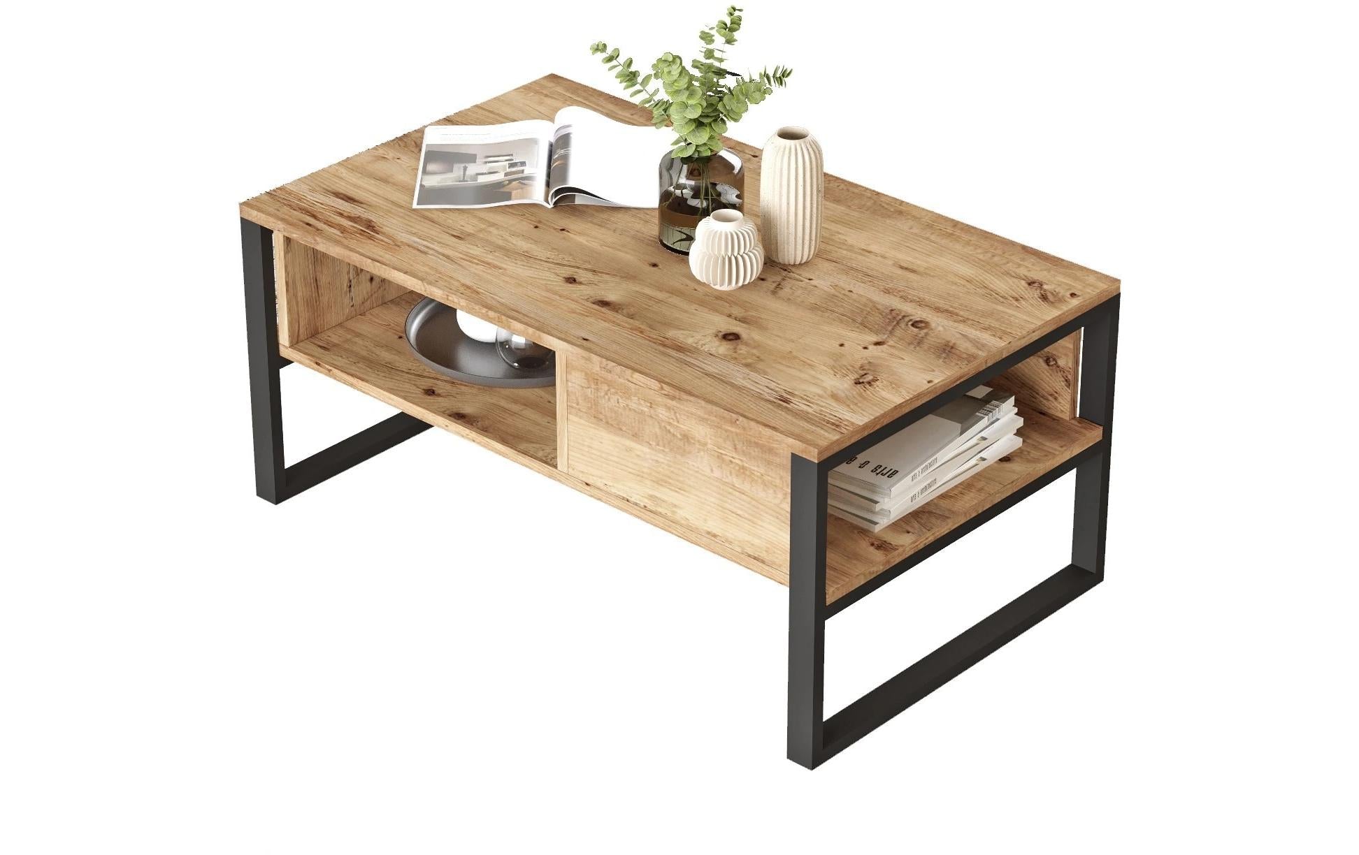 Woody Fashion Couchtisch Span melaminbeschichtet