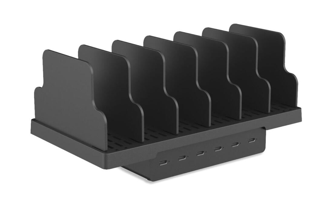 LMP SmartCharge 6P USB-C GaN Ladegerät 72W 6x USB-C Ladekabel, 0.3 m