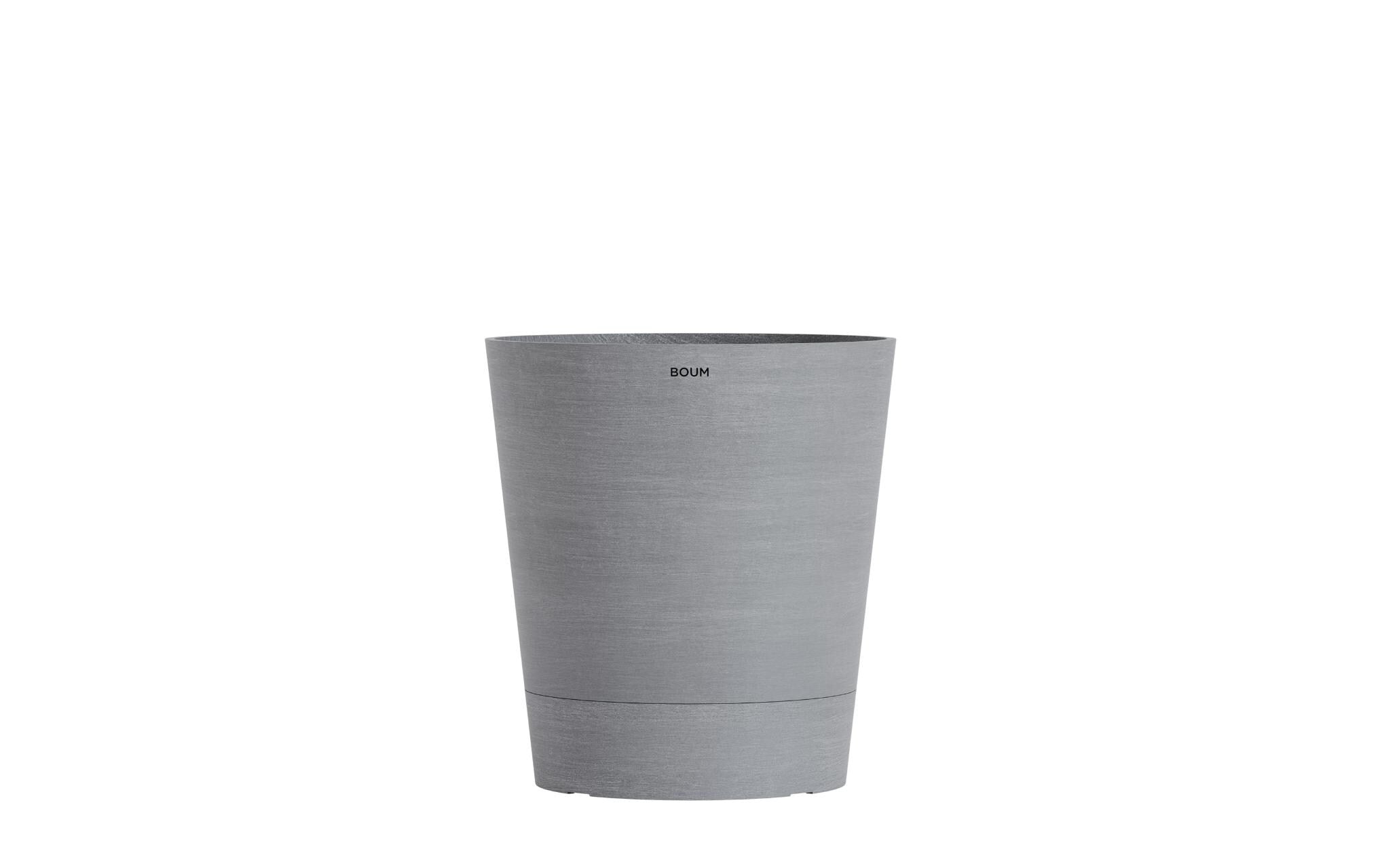 Boum Topf 30L Pro grau 30L Pflanztopf mit Dochtsystem