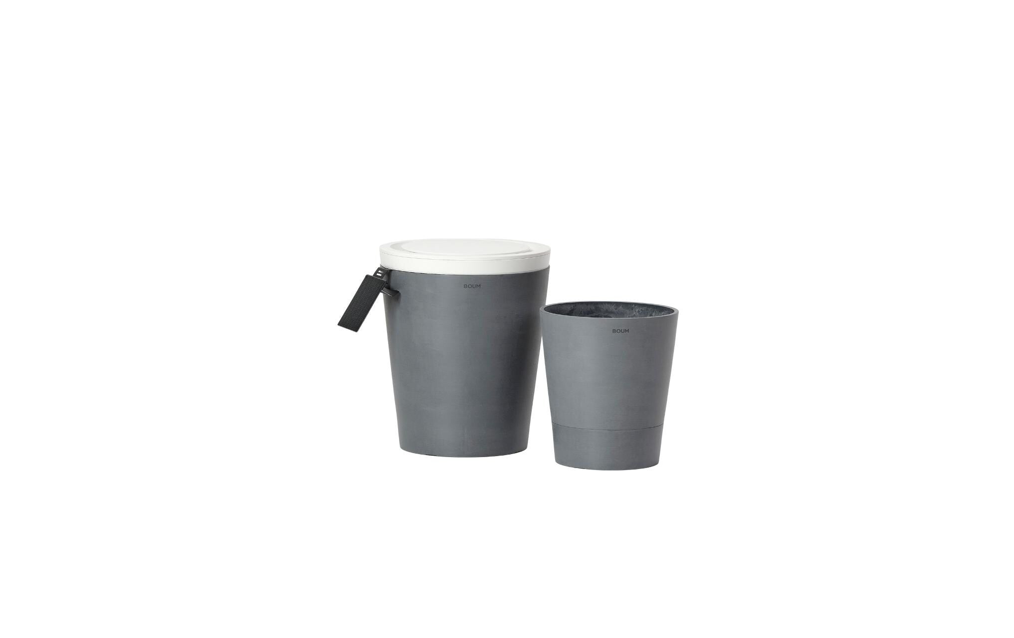 Boum 3 Starter Set Grau 35L Wassertank + Topf 15 L Pro + Steuerung