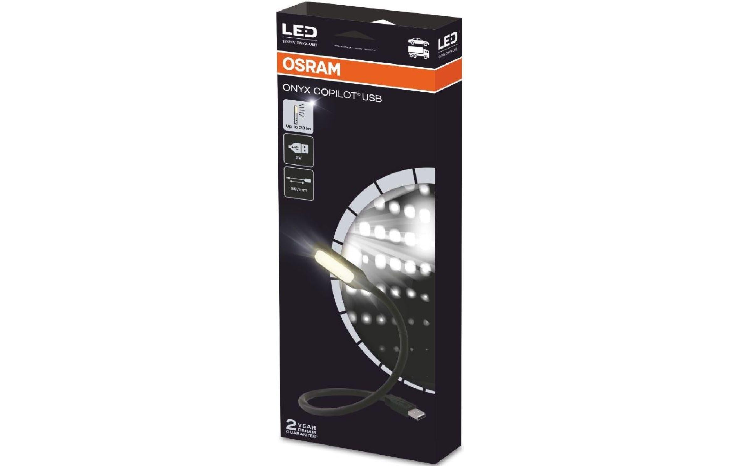 OSRAM  ONYX COPILOT LED 12/24V USB-Anschluss