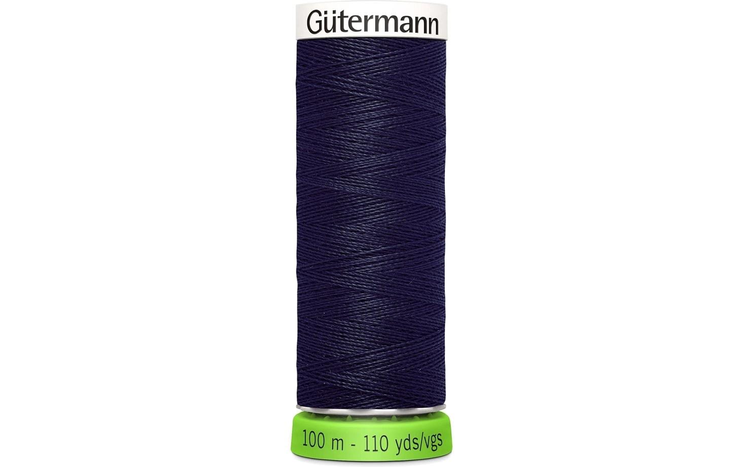 Gütermann Nähfaden rPET, marine Spule 100 m, Nr. 100, 100 % PES recy.