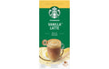 Vanilla Latte löslicher Kaffee Box mit 5 x Sticks
