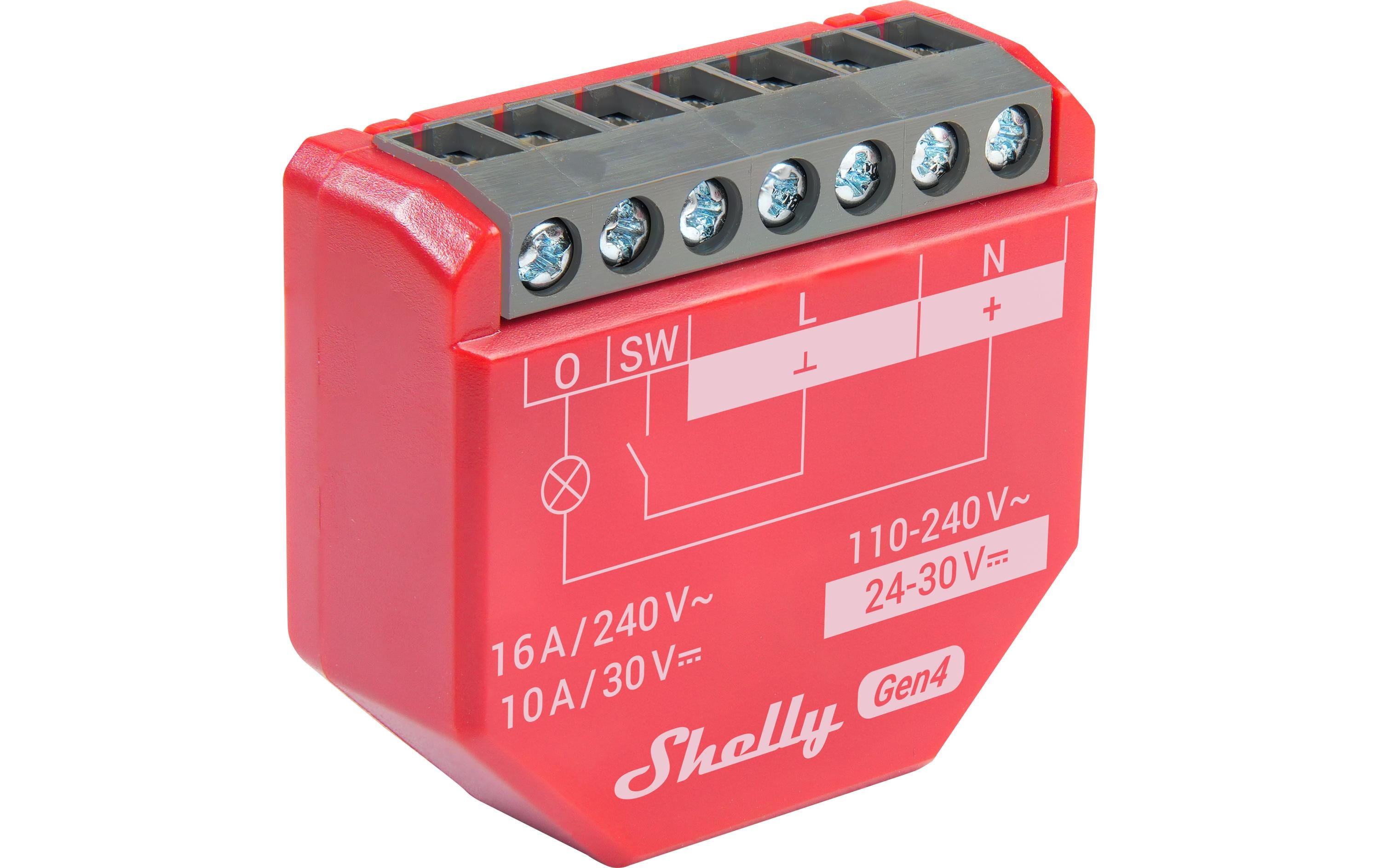 Shelly 1PM Gen4 WLAN Schaltaktor, 16 A, Bluetooth, Matter