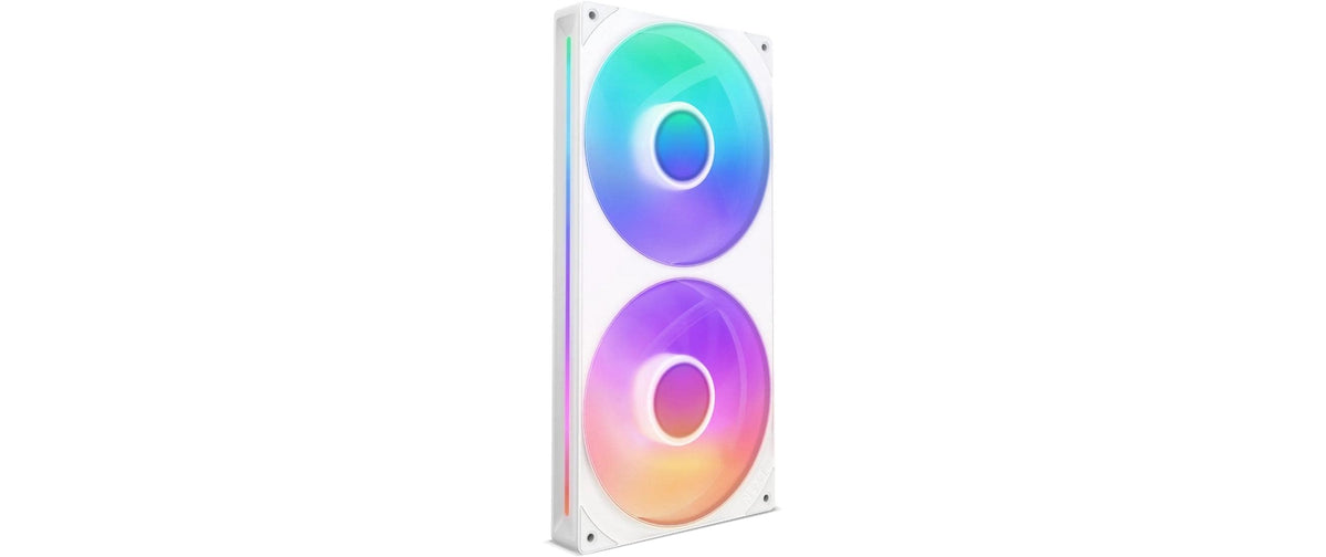 Gehäuselüfter NZXT F-Series Core RGB 280 Weiss, 280x140x26mm, 12V, 34.5dBA