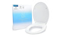Benkstein WC-Sitz Oval Toilettensitz, Scharnierbreite 130-185mm
