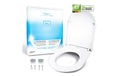 Benkstein WC-Sitz D-Form Toilettensitz, Scharnierbreite 130-185mm