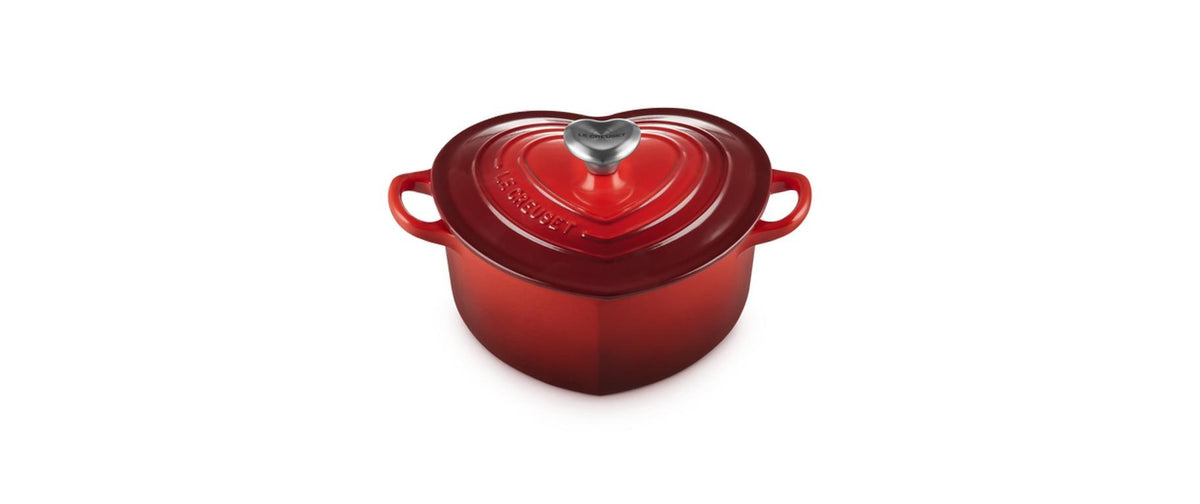 Le Creuset Herzbräter 20cm kirschrot 20 cm, 1.9 l