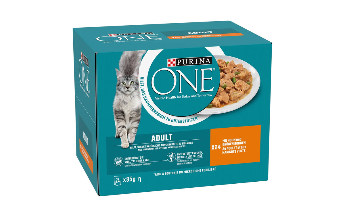 Purina One Nassfutter Adult Huhn 24x85g