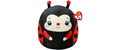 TY Squishy Beanie Lucy schwarz-rot