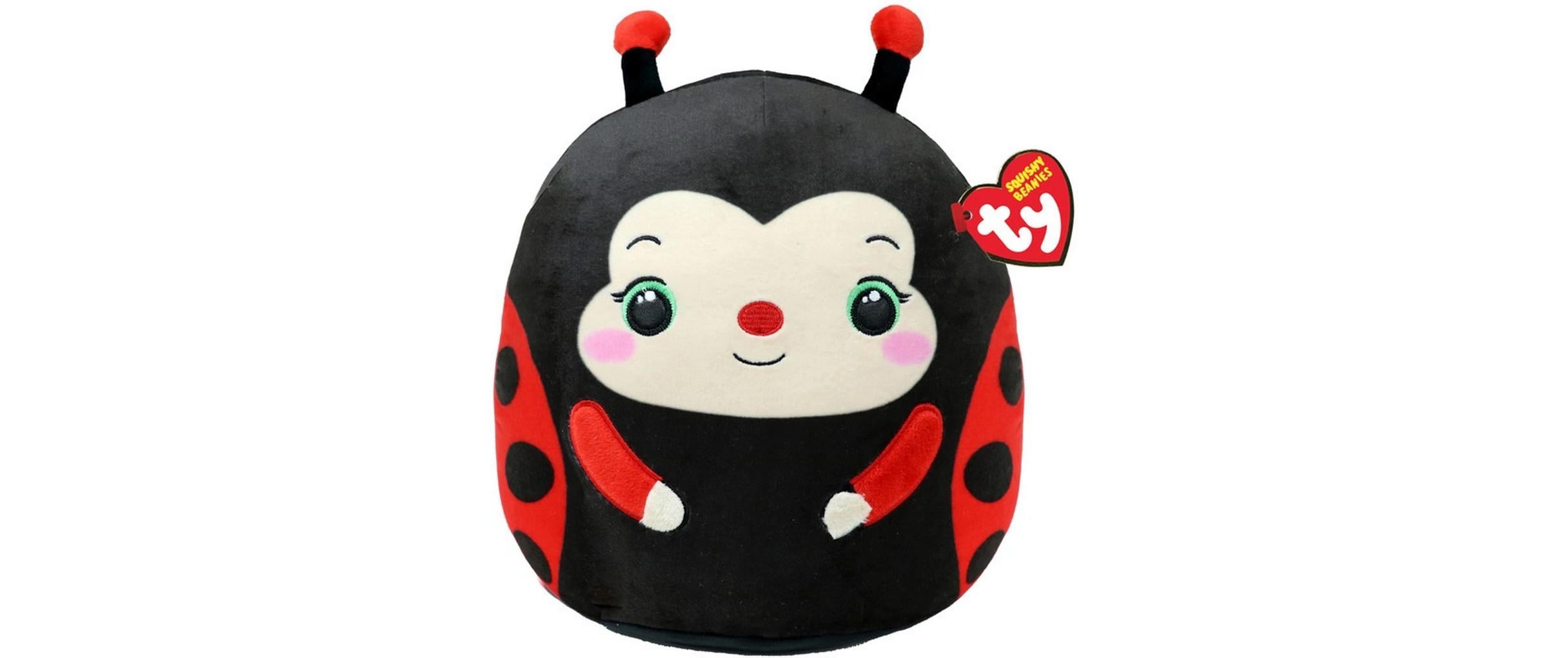 TY Squishy Beanie Lucy schwarz-rot