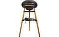 Pizza-Ofen "Woody", schwarz Einstellbar bis 400 °C