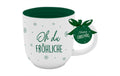 Sheepworld Tasse Oh du Fröhliche 5dl L: 9,5 cm, B: 14,2 cm, H: 10,7 cm