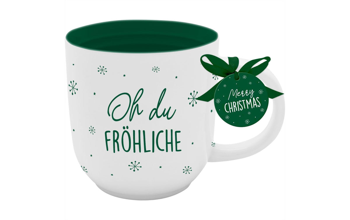 Sheepworld Tasse Oh du Fröhliche 5dl L: 9,5 cm, B: 14,2 cm, H: 10,7 cm