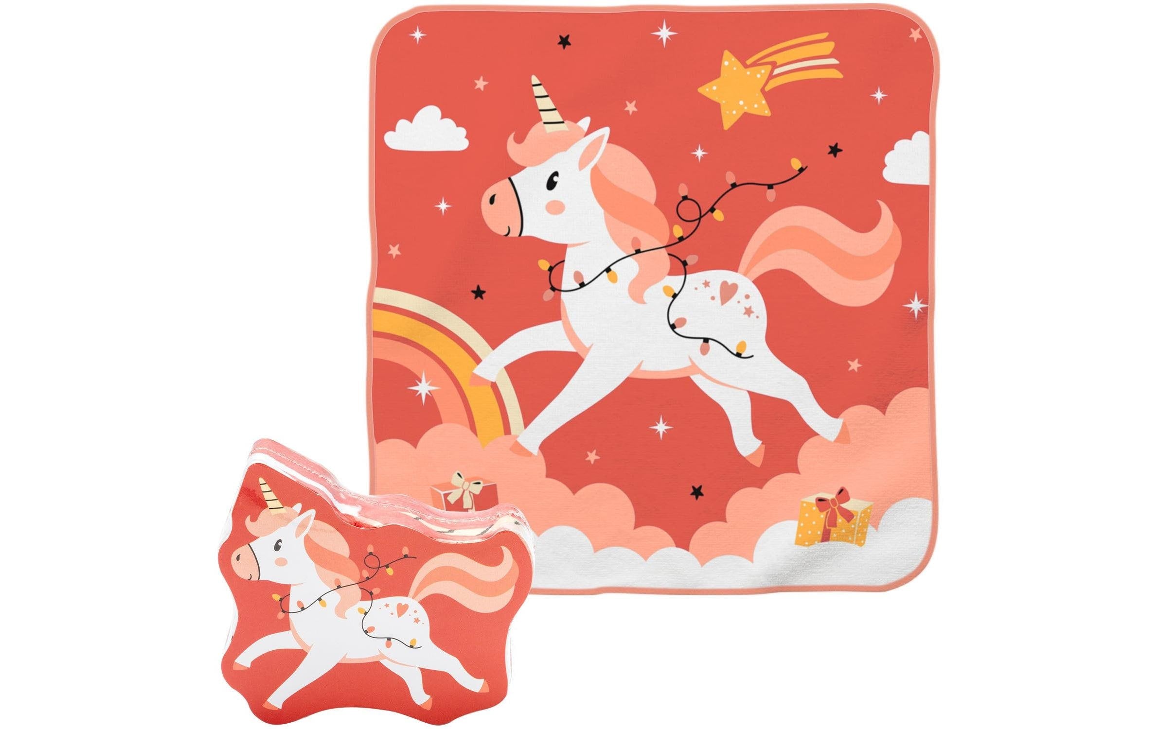 Sheepworld Magic Tuch Einhorn L: 5,7 cm, B: 6,4 cm, H: 2 cm