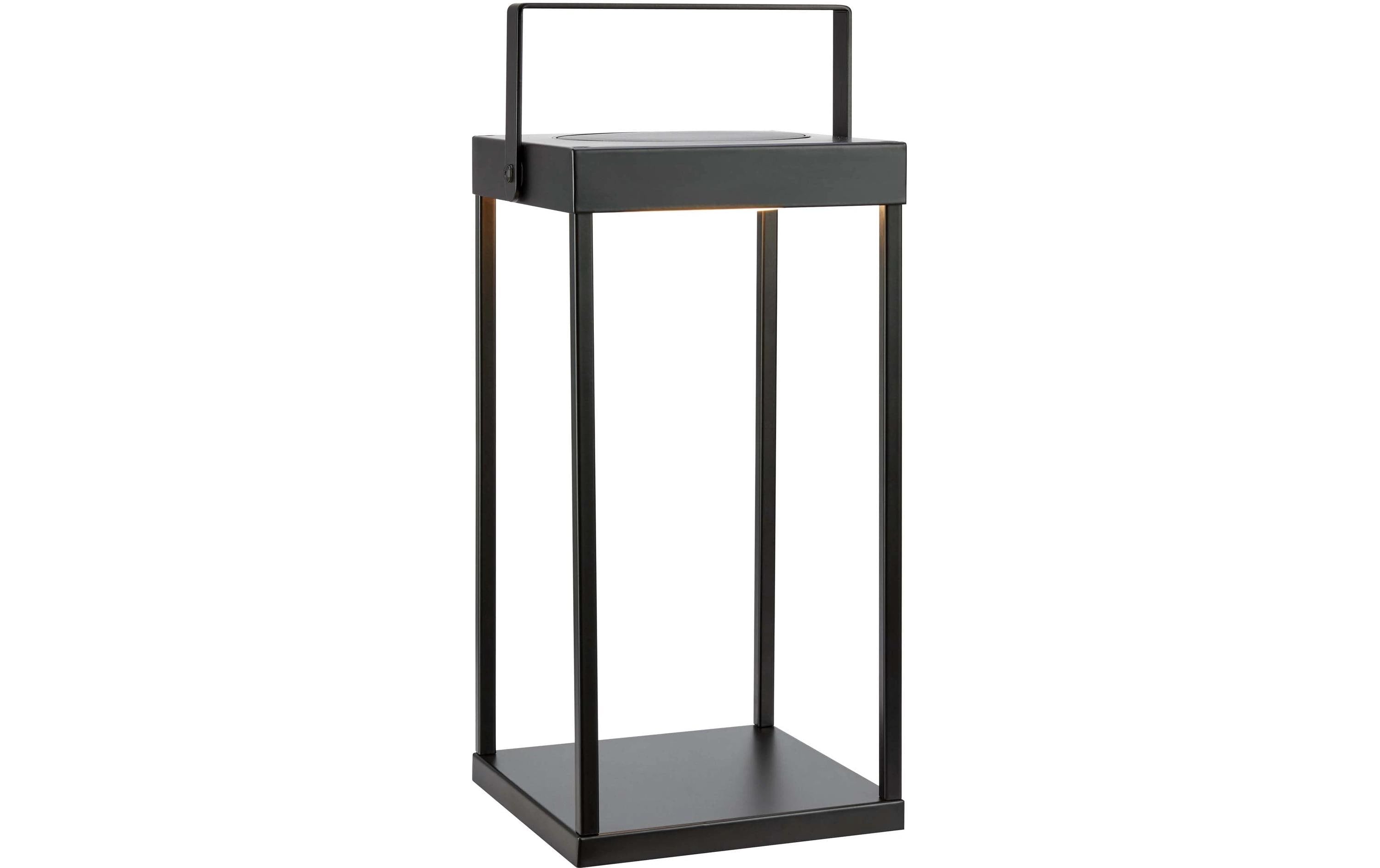 Markslöjd PURE Solar Laterne 42cm Schwarz, IP 44