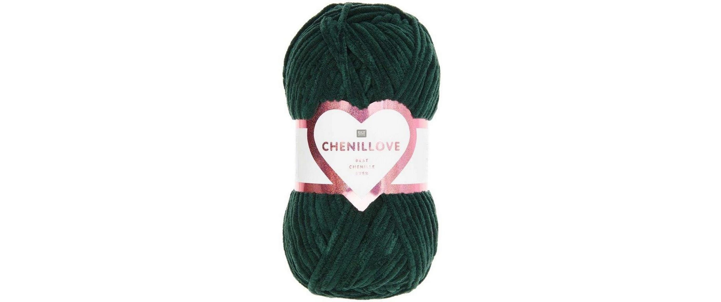 Rico Creative Chenillove tanne 100% PES, 100g / 110m