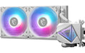 MSI MAG CORELIQUID I240 WHITE Liquid CPU Cooler, 2x120mm ARGB