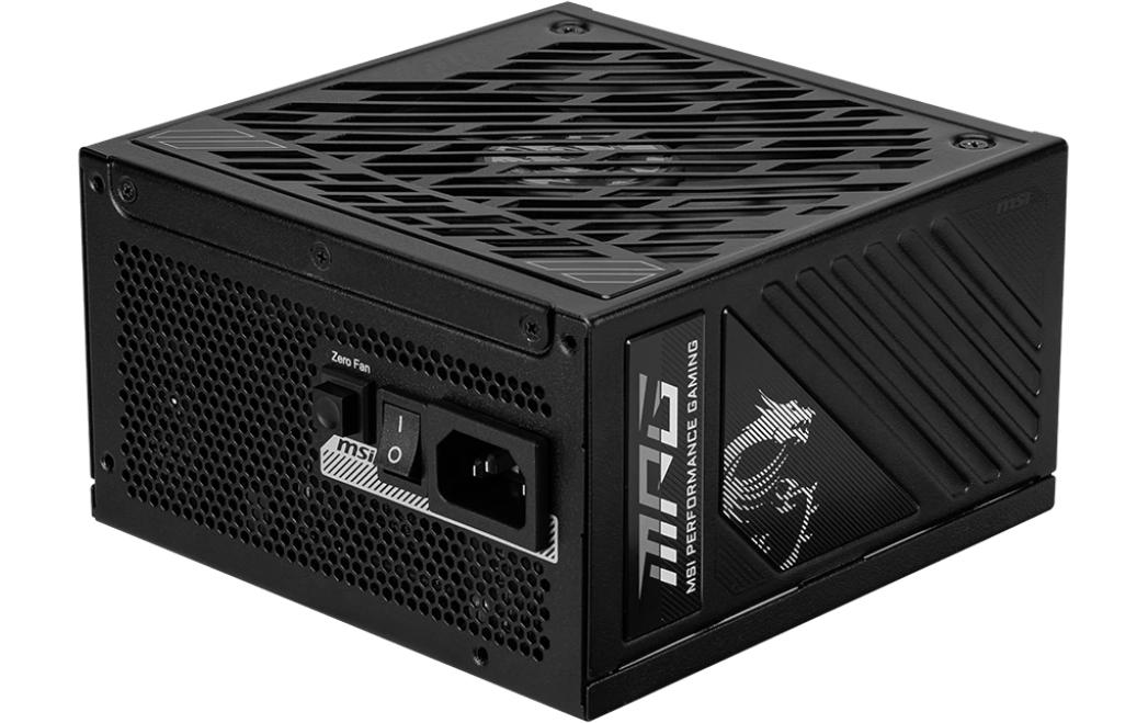 MSI MPG A850GS PCIE5 850W Gold 80+ Gold zertifiziert, PCIE5, 850W