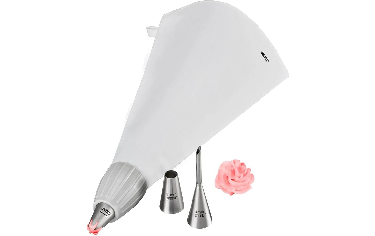 GEFU Spritzbeutel-Set DECORE 5-teiliges Set