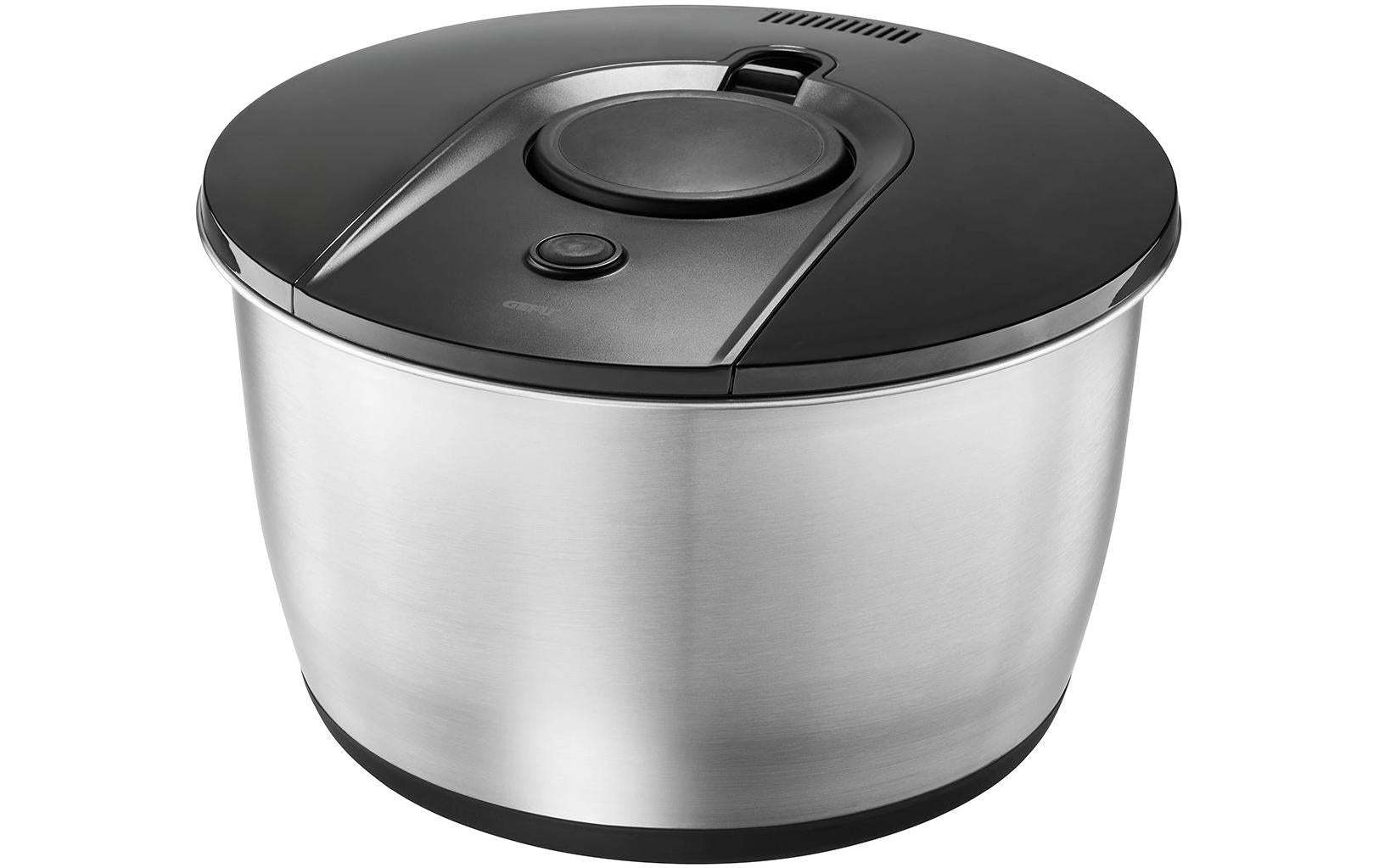 GEFU Salatschleuder Push IT Edelstahl, Ø 25 cm