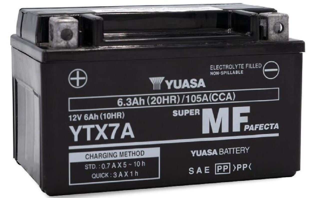 YUASA AGM 12V/6.3Ah/100A LxBxH: 150 // 87 // 93 // S:1