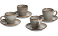 Zeller Present Espresso Set Keramik, 8-teilig