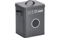 Zeller Present Waschmittelbox Gross Metall, Anthrazit
