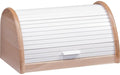Zeller Present Brotkasten Buche, 39x25x21cm, Weiss