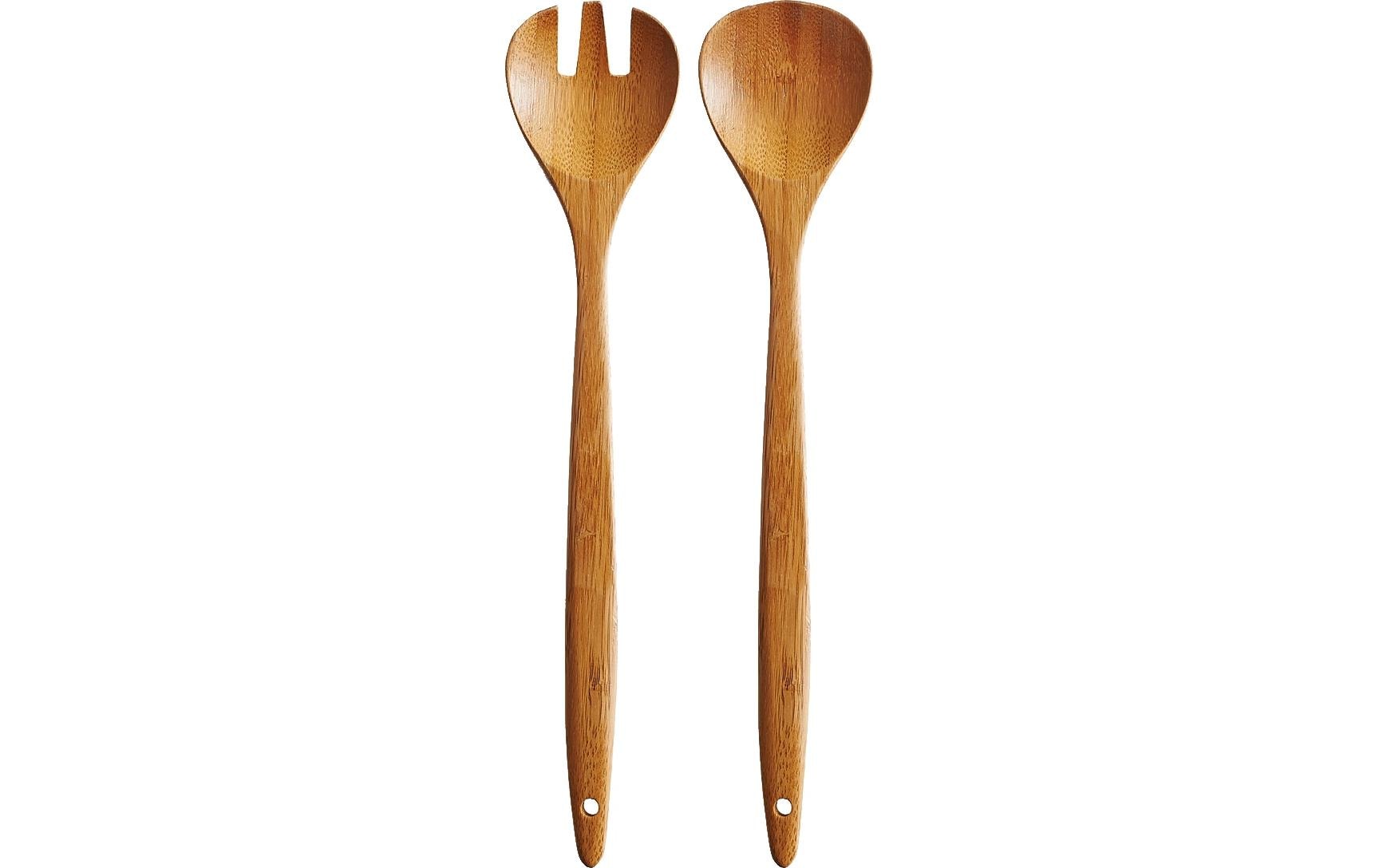 Zeller Present Salatbesteck Bambus, 30x6x1cm