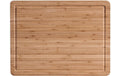 Zeller Present Schneidebrett mit Saftrille Bambus, 39x29x1.6 cm
