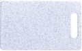 Zeller Present Schneidebrett Granitoptik Kunststoff, 30x20x0.8cm, Hellgrau