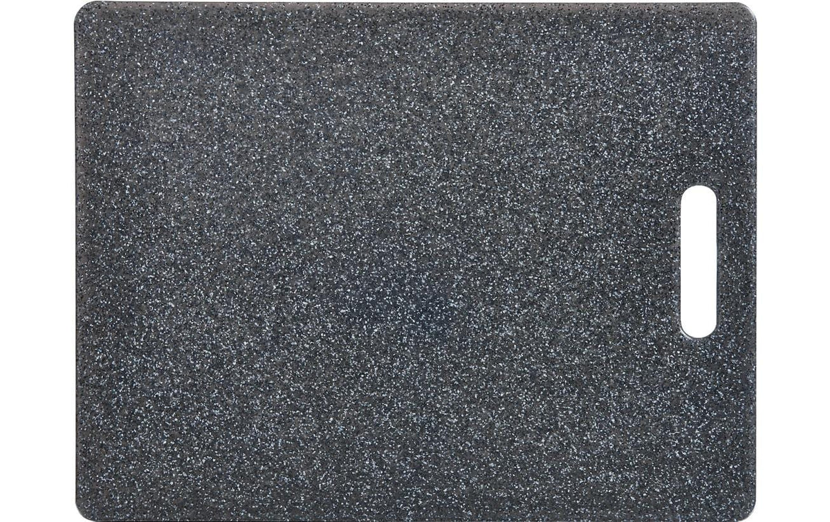 Zeller Present Schneidebrett Granitoptik 36.5 x 27.5 x 0.8 cm, Anthrazit