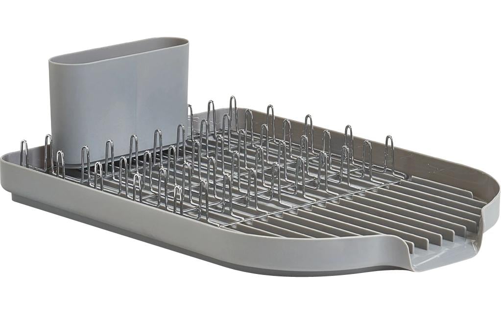 Zeller Present Abtropfgestell Metall/Kunststoff, 45x32x13cm, Grau