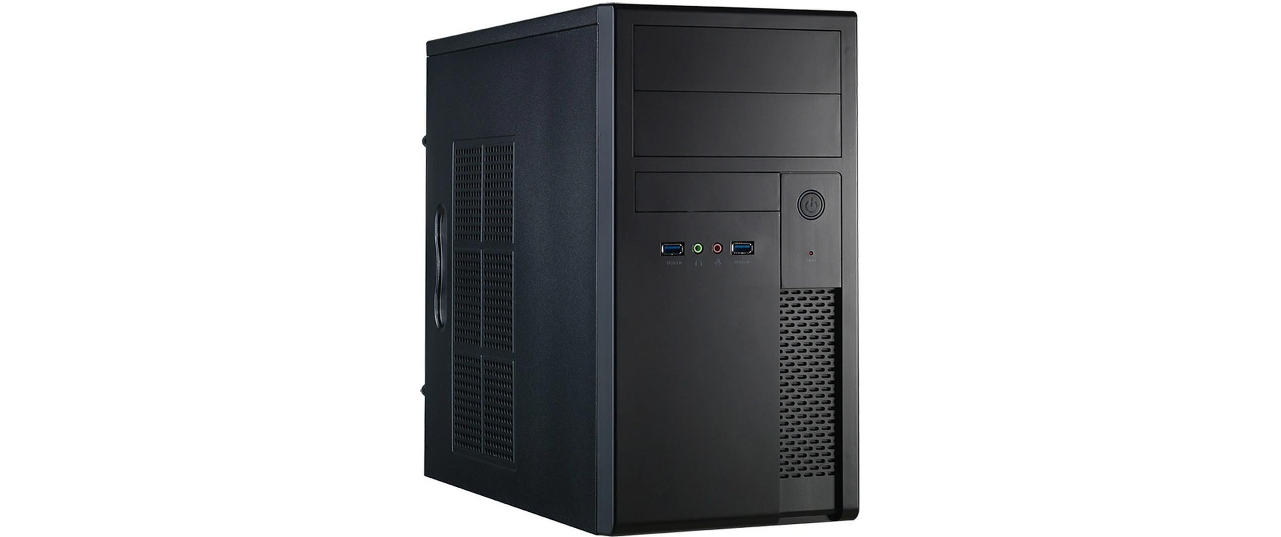Chieftec Midi Tower XT-01B-OP, black 2x 5.25", 3 x3.5", 1x 2.5", ohne NT.