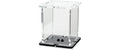 Acryl-Display 1 LEGO-Minifigur mit schwarzem Boden und  2 Noppen