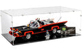 Acryl-Display LEGO 76328 Batmobil 60er mit schwarzem Boden