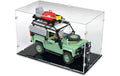 Acryl-Display LEGO 10317 Land Rover mit schwarzem Boden