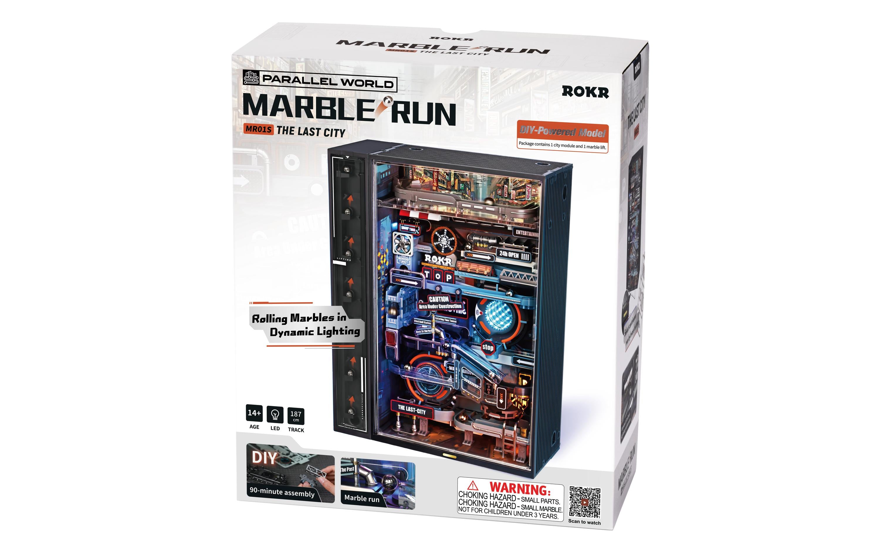 ROKR Robotime The Last City 3D-Puzzle aus Kunstoffteilen