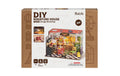 Robotime Garage Workshop 3D-Puzzle aus lasergeschnittenen Holzteilen