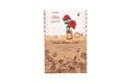 Robotime Red Camellia 3D-Puzzle aus lasergeschnittenen Holzteilen