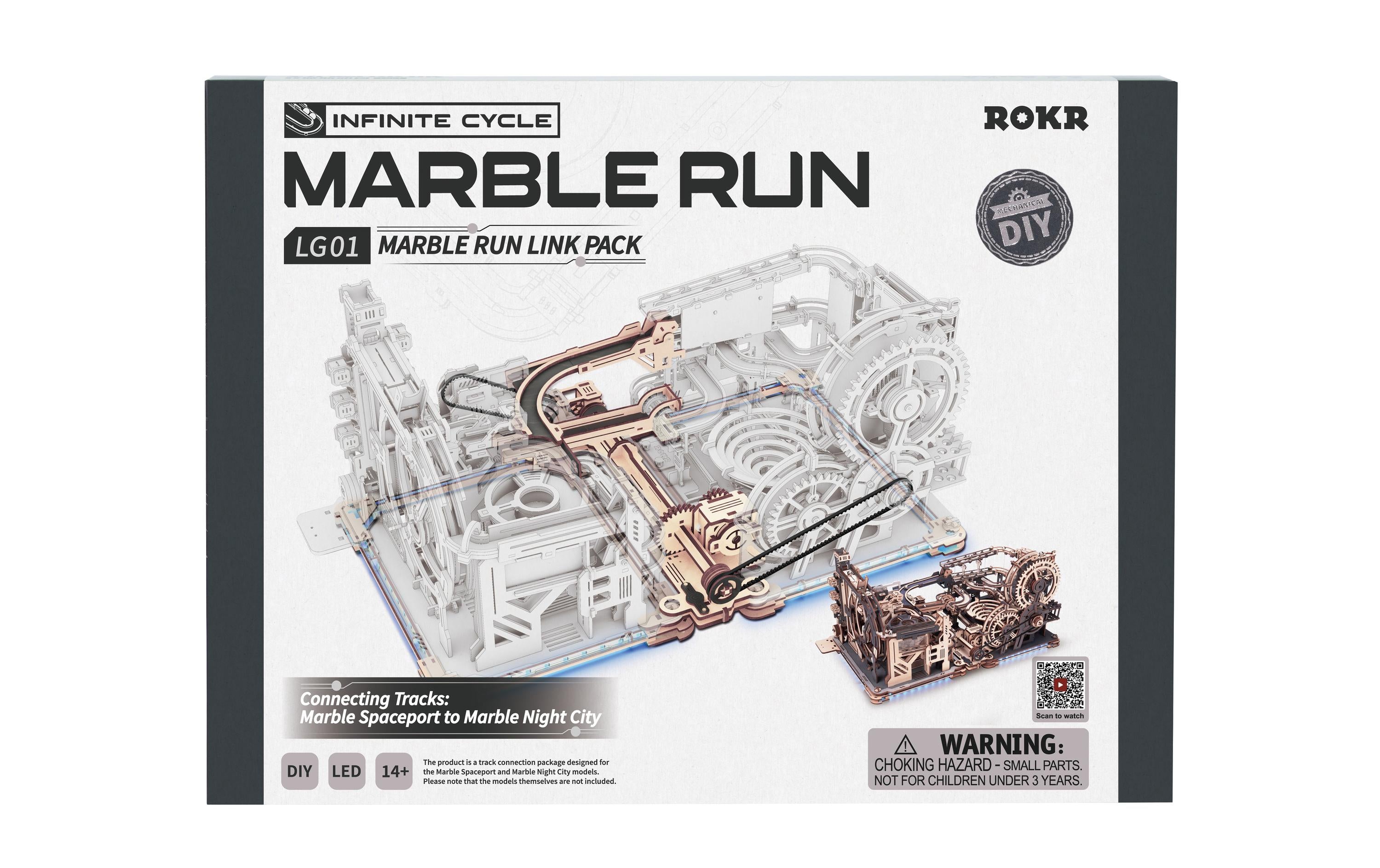 Robotime Link Pack 3D-Puzzle aus lasergeschnittenen Holzteilen