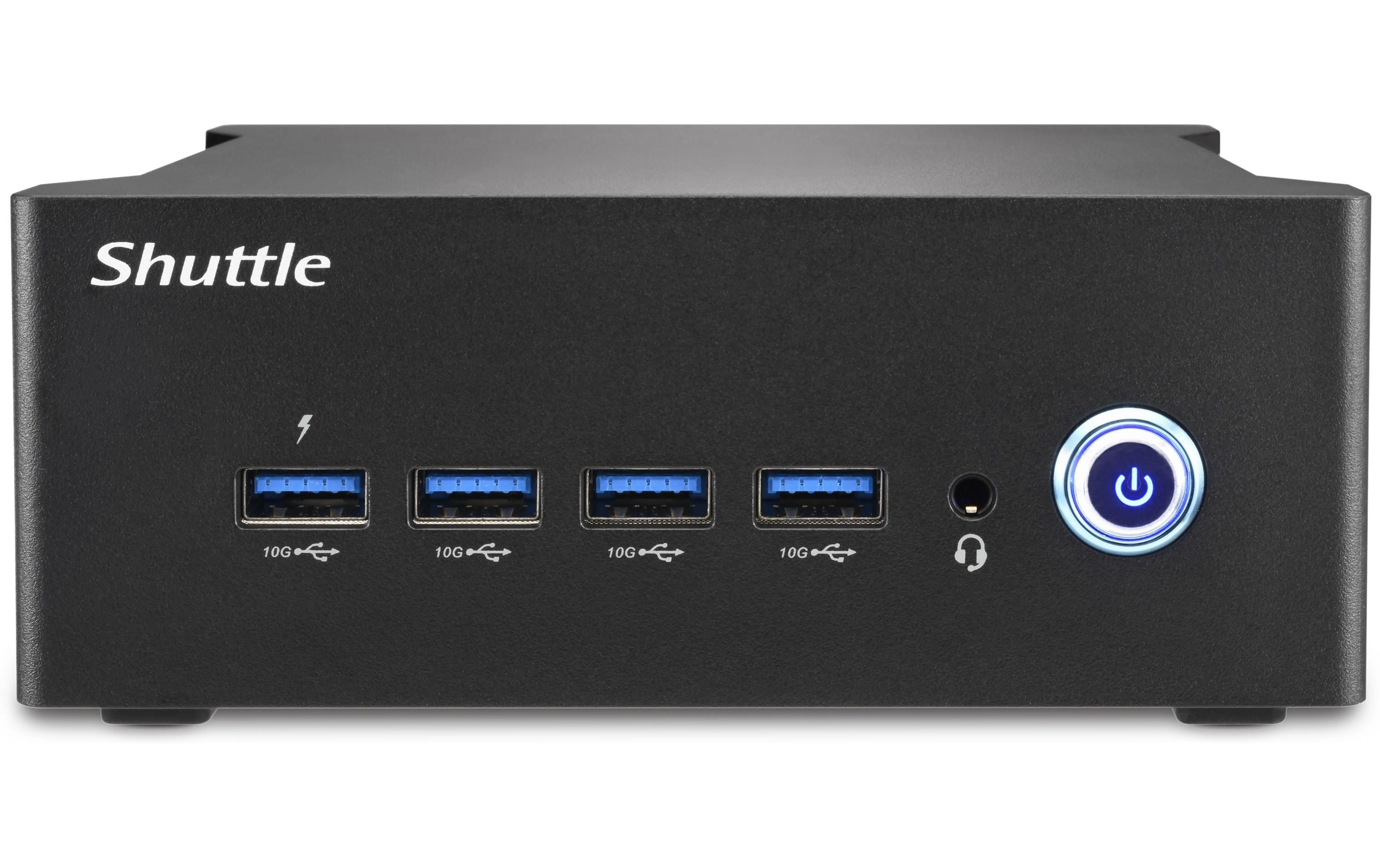Shuttle nano Barebone NT10H9 schwarz Intel Ultra 9 185H, 2x DDR5 SO-DIMM